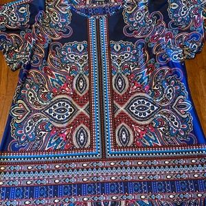 Roz & Ali Tunic Top Size 1X